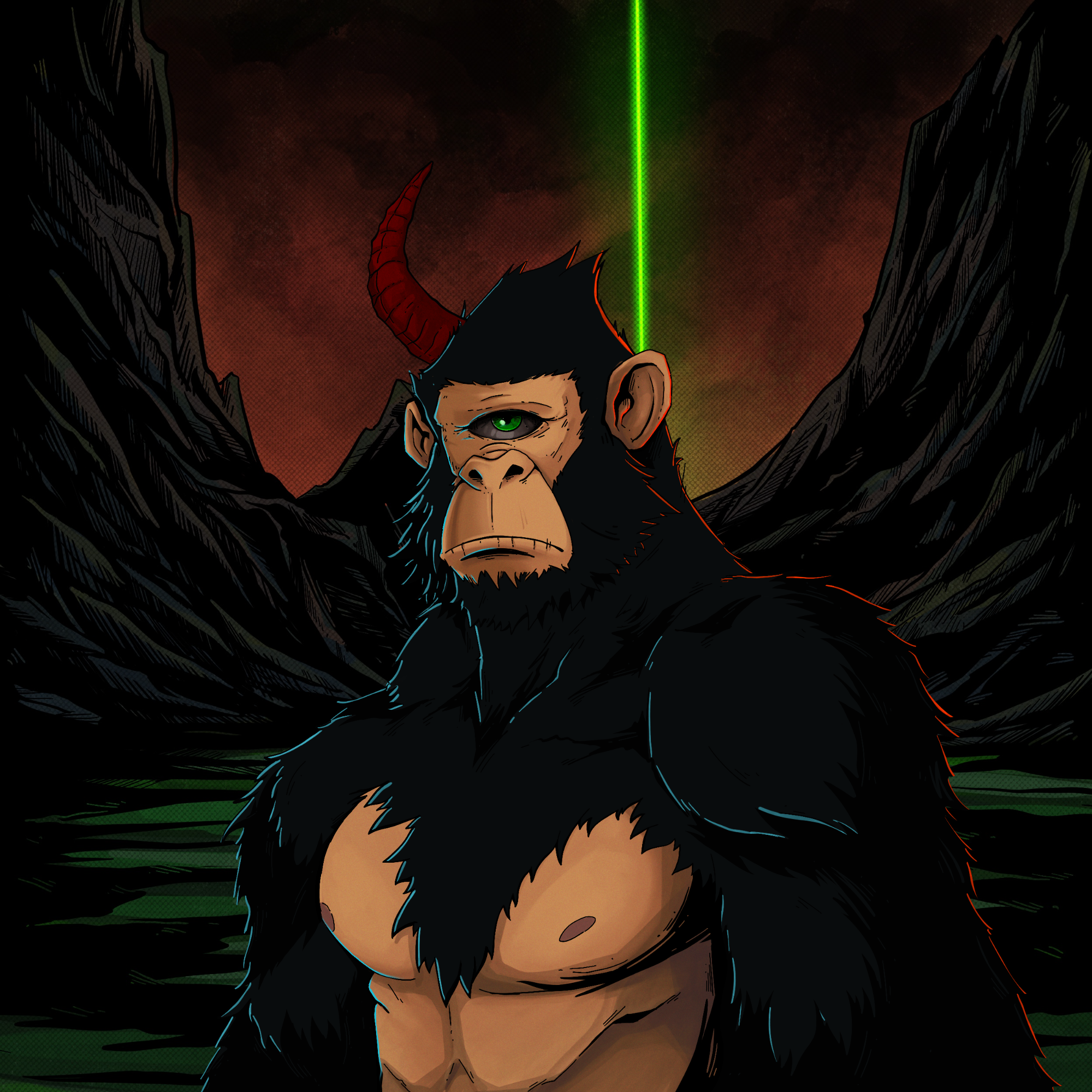 Haguk BlutFin — Evolved Ape