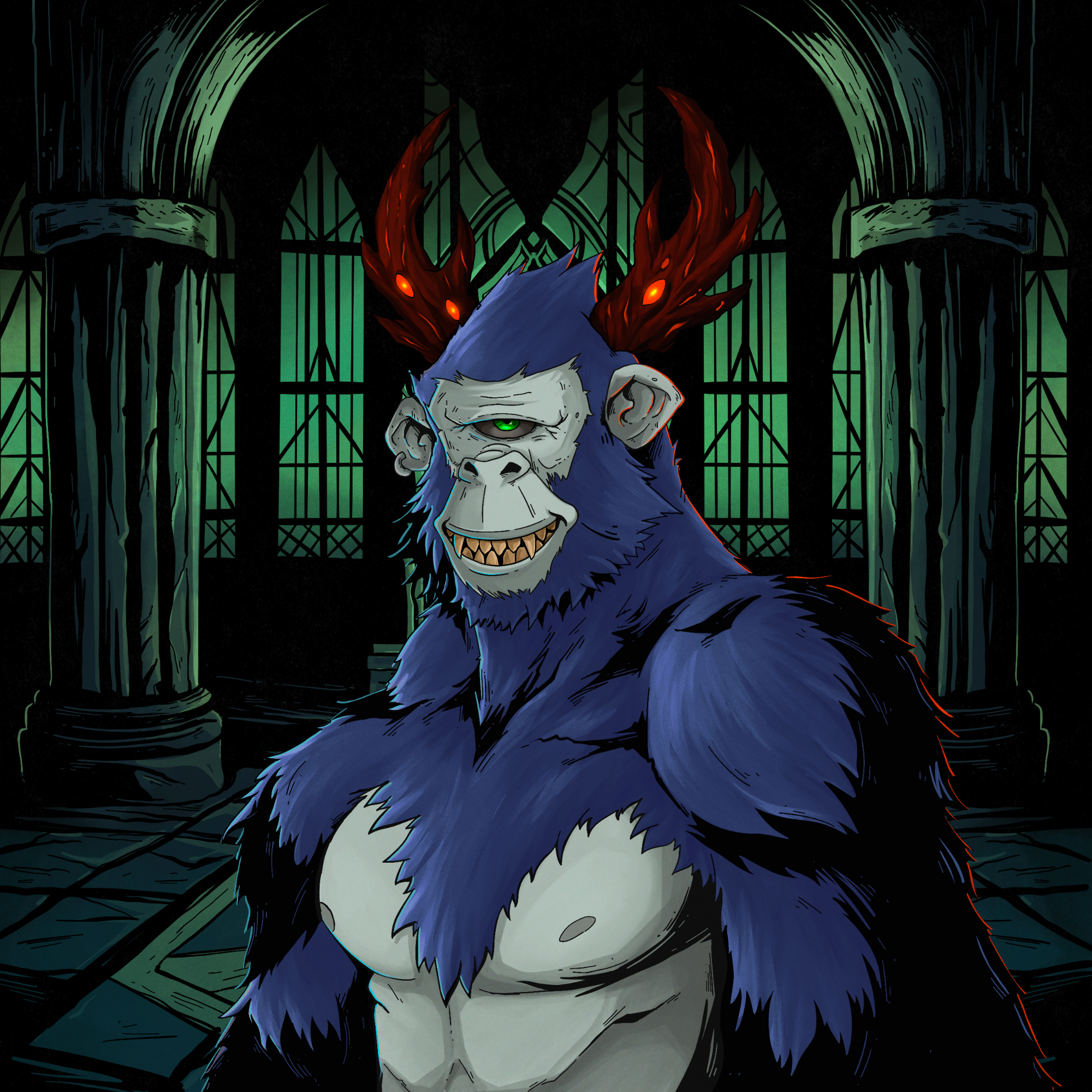 Qalra The Bloody — Evolved Ape