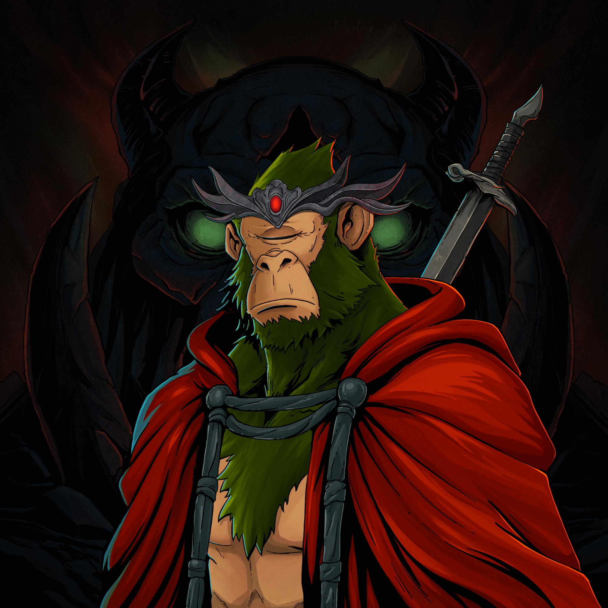 Eishaeli The Red — Warrior Ape