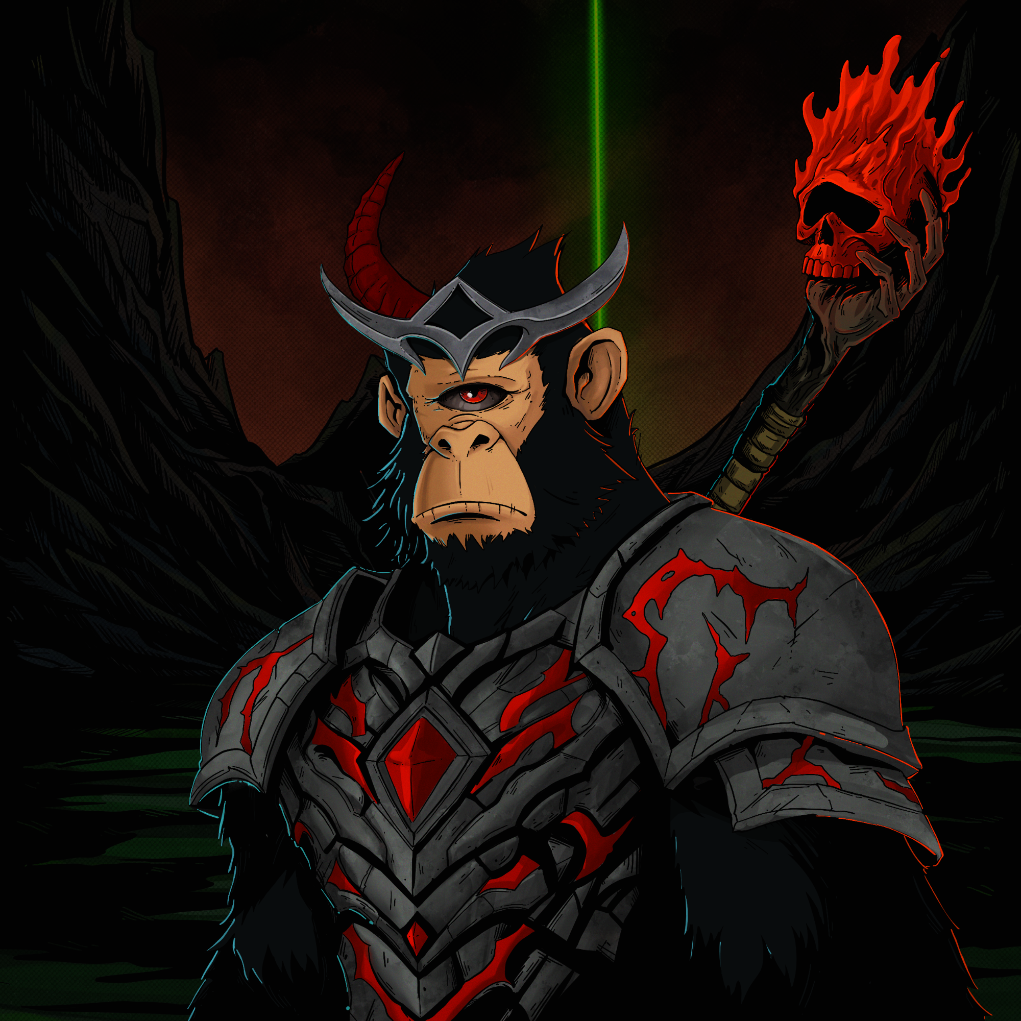 Haguk BlutFin — Warrior Ape