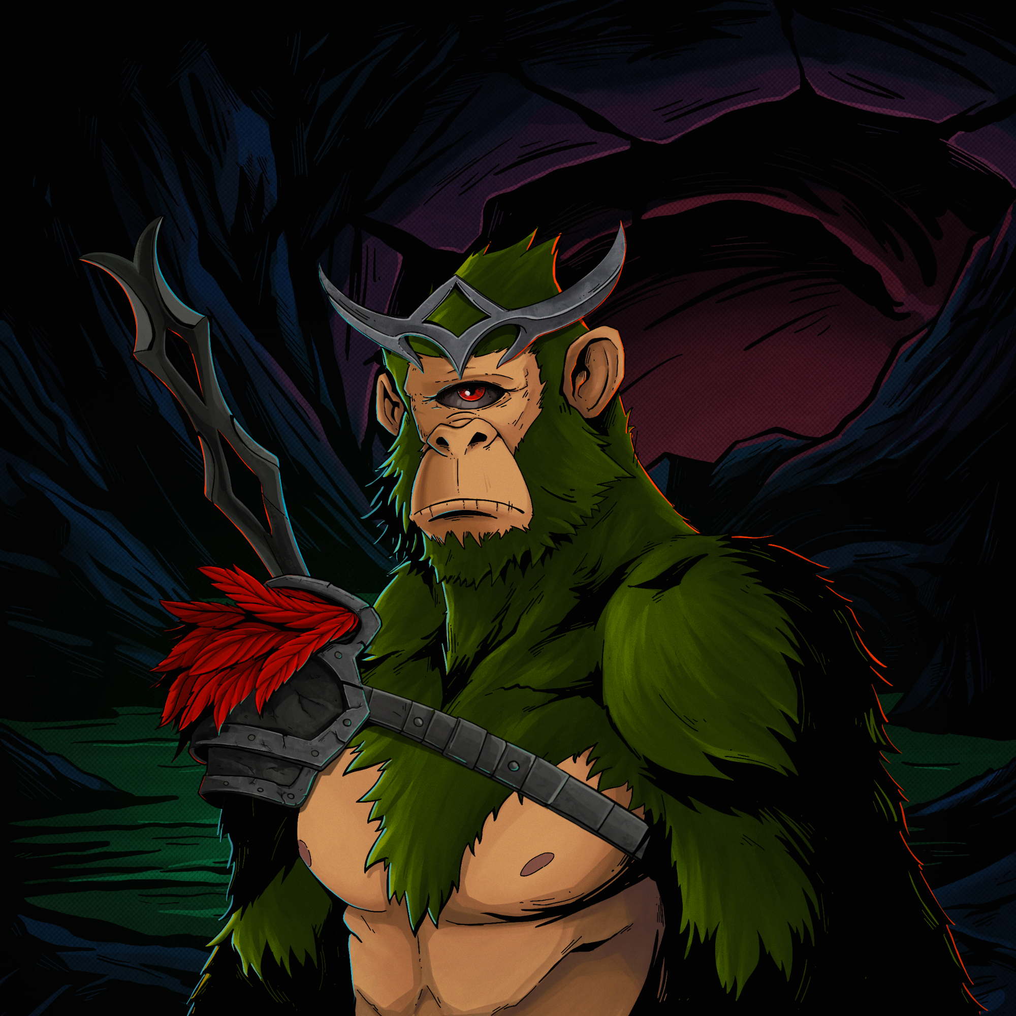 Bisgi The Pale — Warrior Ape