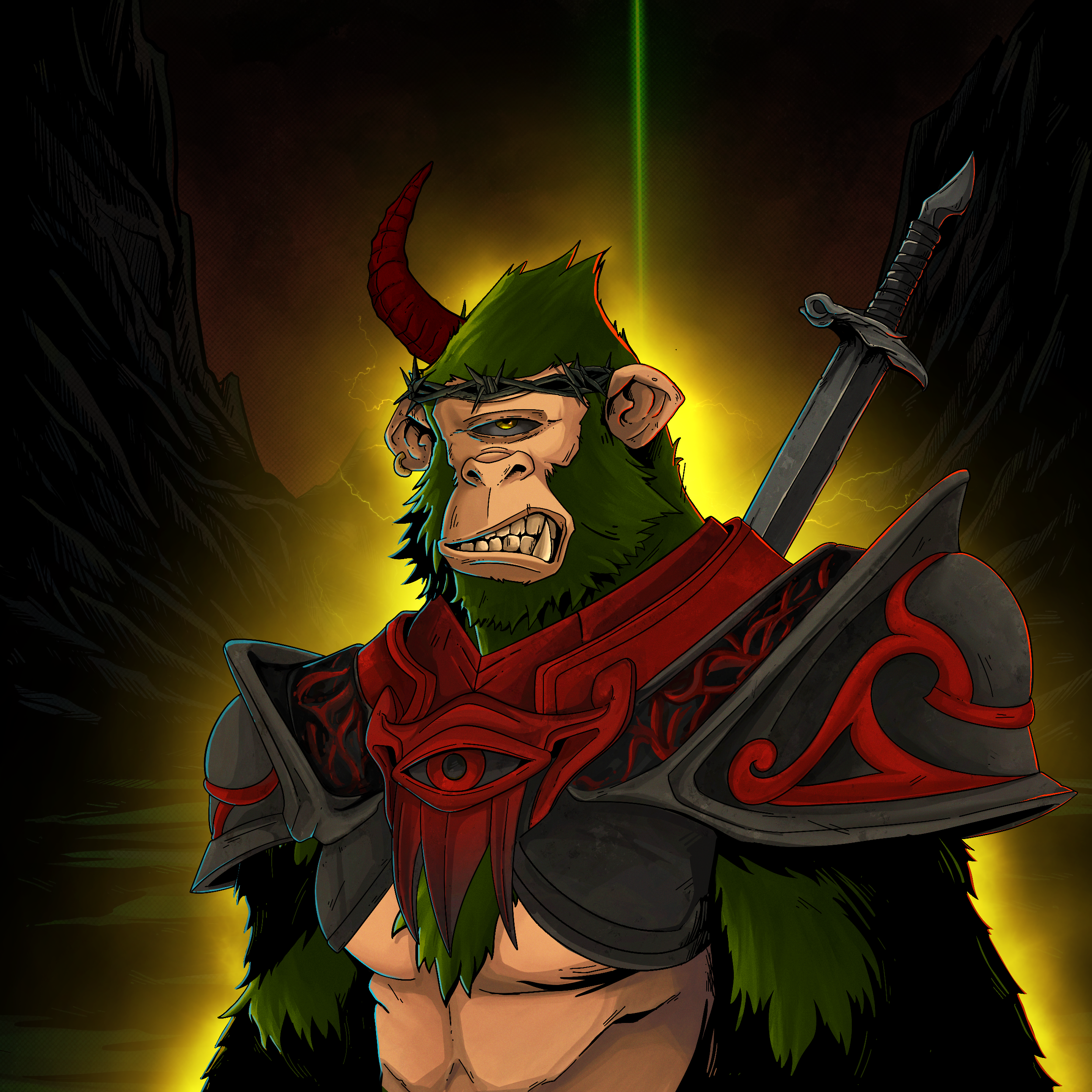 Hushen Red Skin — Golden Revelation